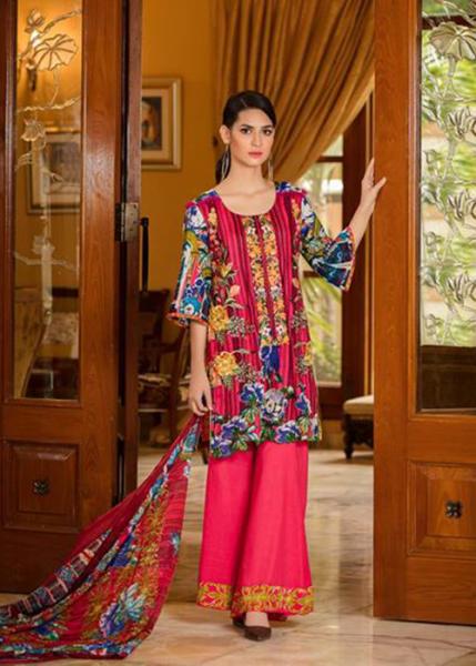 Zara Khan Designer Lawn Collection By Zohan Textile 2018 - 5B