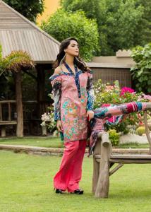 Zara Khan Designer Lawn Collection By Zohan Textile 2018 - 6A