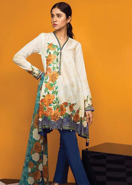 ORIENT Textiles Spring Summer Lawn Collection 2018 - OTL18-017 - B