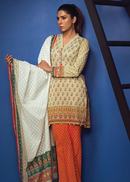 ORIENT Textiles Spring Summer Lawn Collection 2018 - OTL18-033 - B